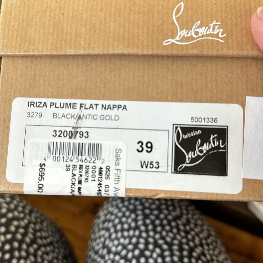 Christian Louboutin Iriza Plume Flats - Picture 8 of 9